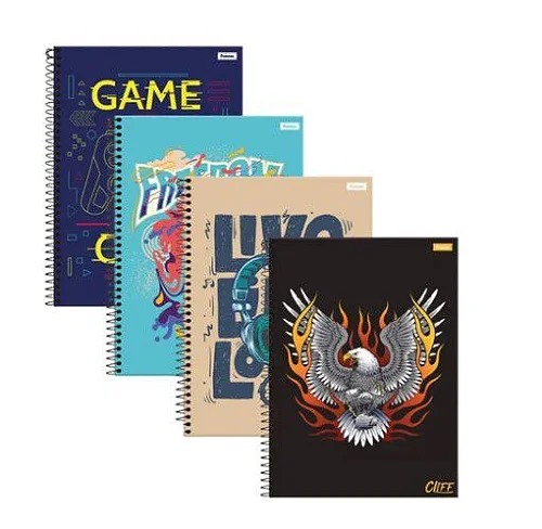 caderno 10 materias